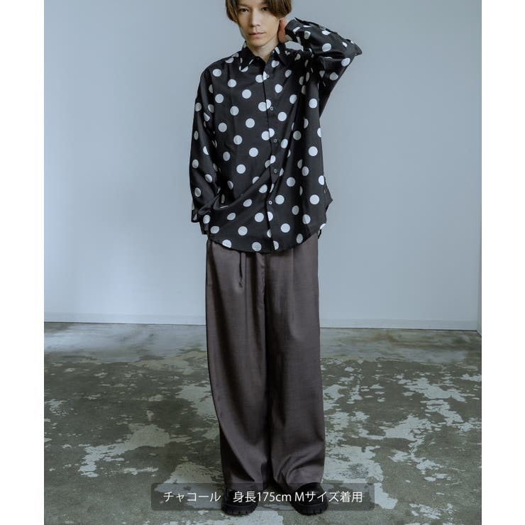 スラックス メンズ ワイドパンツ | improves | 詳細画像9 