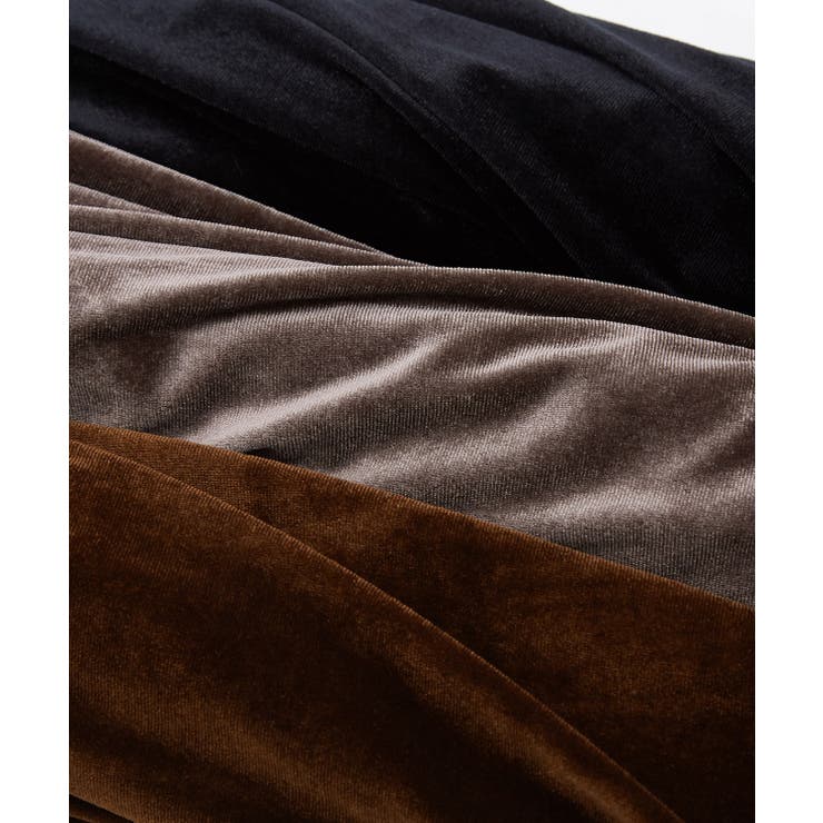 ワイドパンツ メンズ ベロア素材 | improves | 詳細画像17 