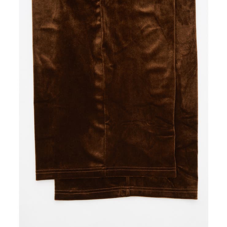 ワイドパンツ メンズ ベロア素材 | improves | 詳細画像19 