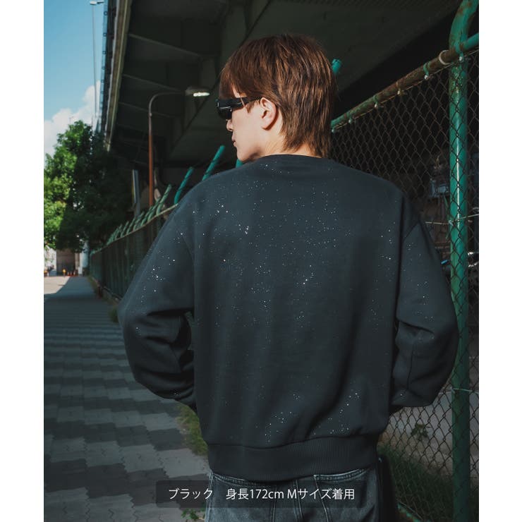 トレーナー メンズ ラメ | improves | 詳細画像4 