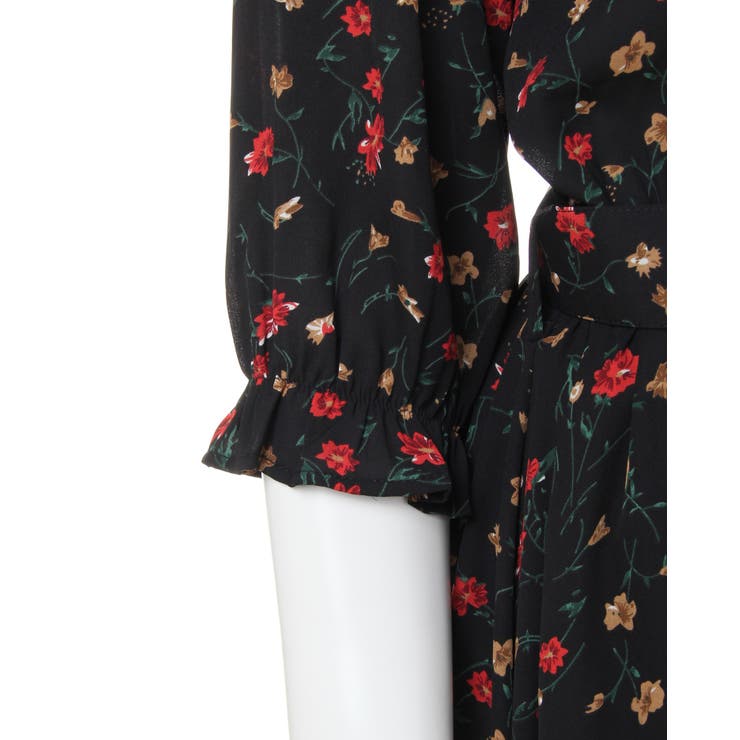 花柄ハイネックワンピース[品番：INGW0003661]｜INGNI （イング