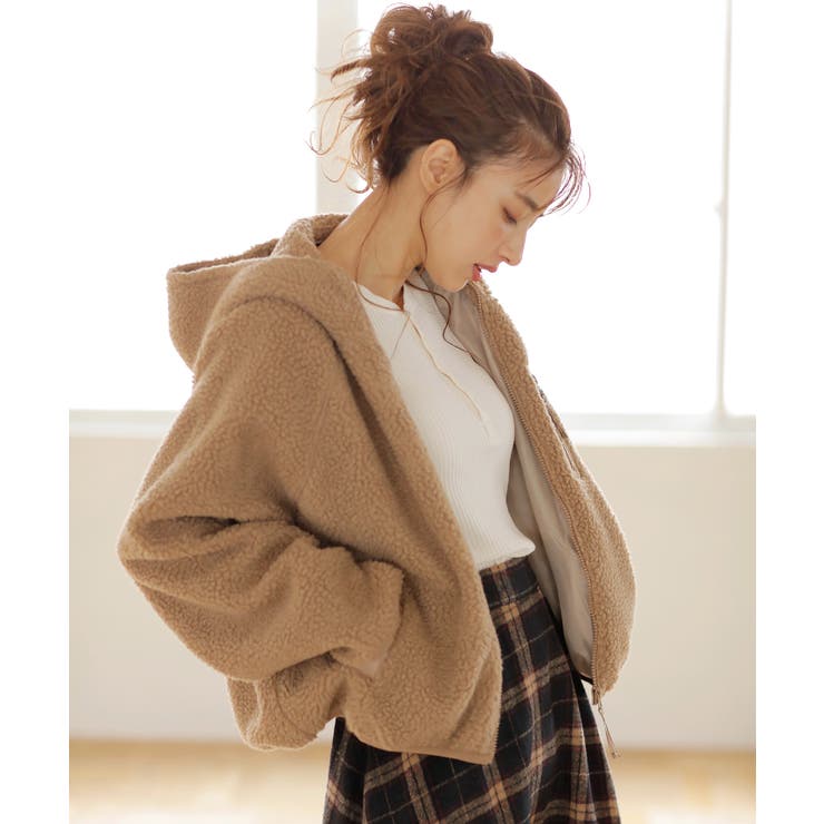 ボアパーカーブルゾン[品番：INGW0004459]｜INGNI （イング