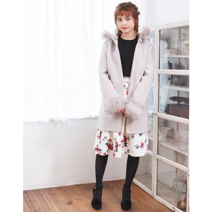 前ZIPフードコート[品番：INGW0003232]｜INGNI （イング）のレディース