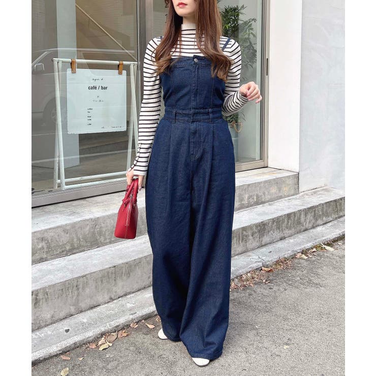 インディゴ | デニムサロペット | INGNI 