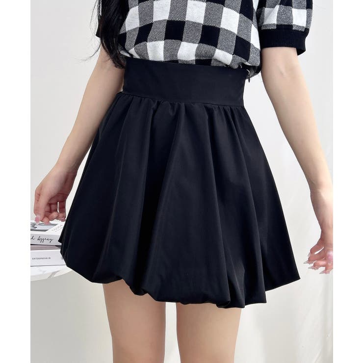 クロ | バルーンミニスカパン | INGNI 