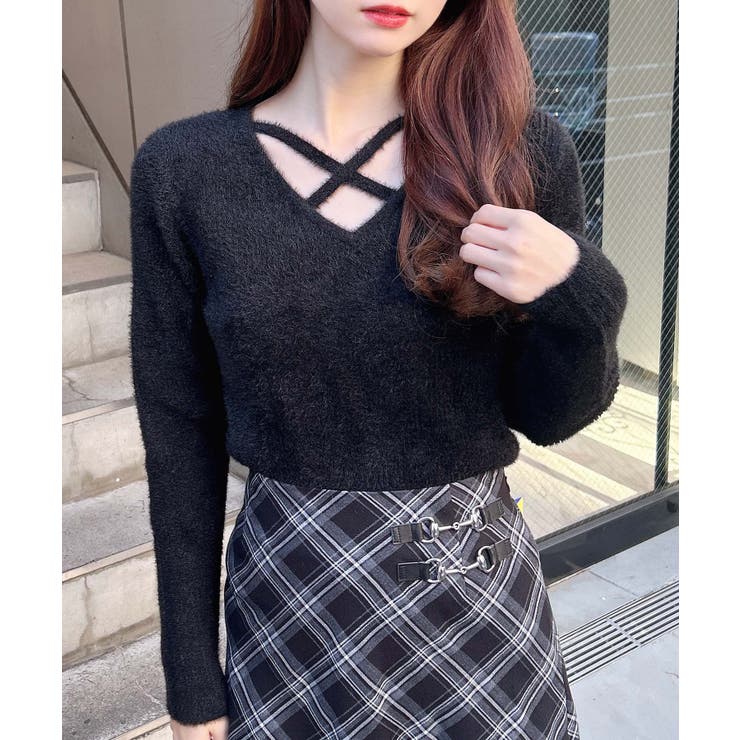 クロ | フェザークロスニット | INGNI 