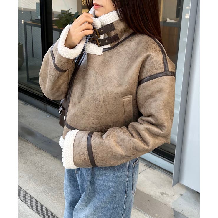 クロップド丈フライトJK | INGNI  | 詳細画像16 