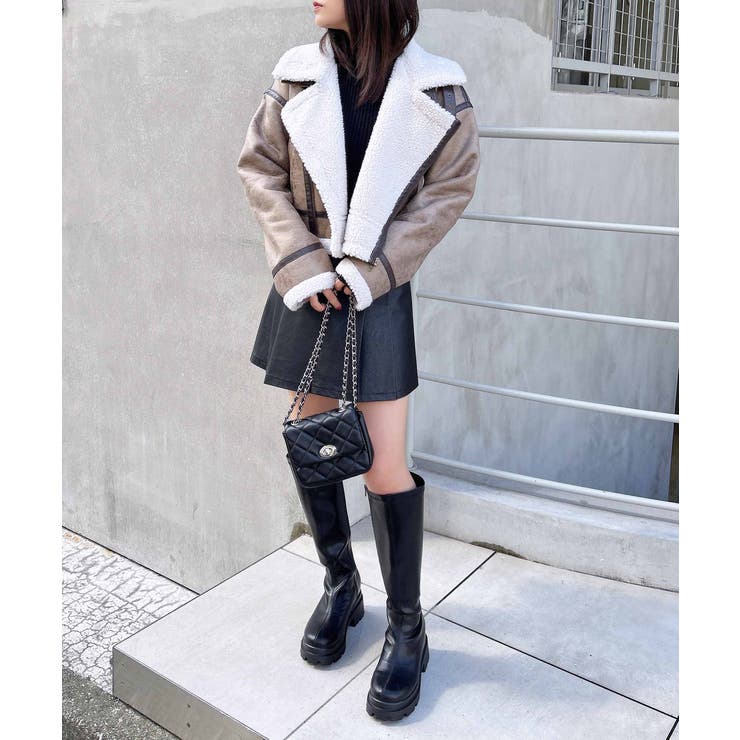 クロップド丈フライトJK | INGNI  | 詳細画像17 