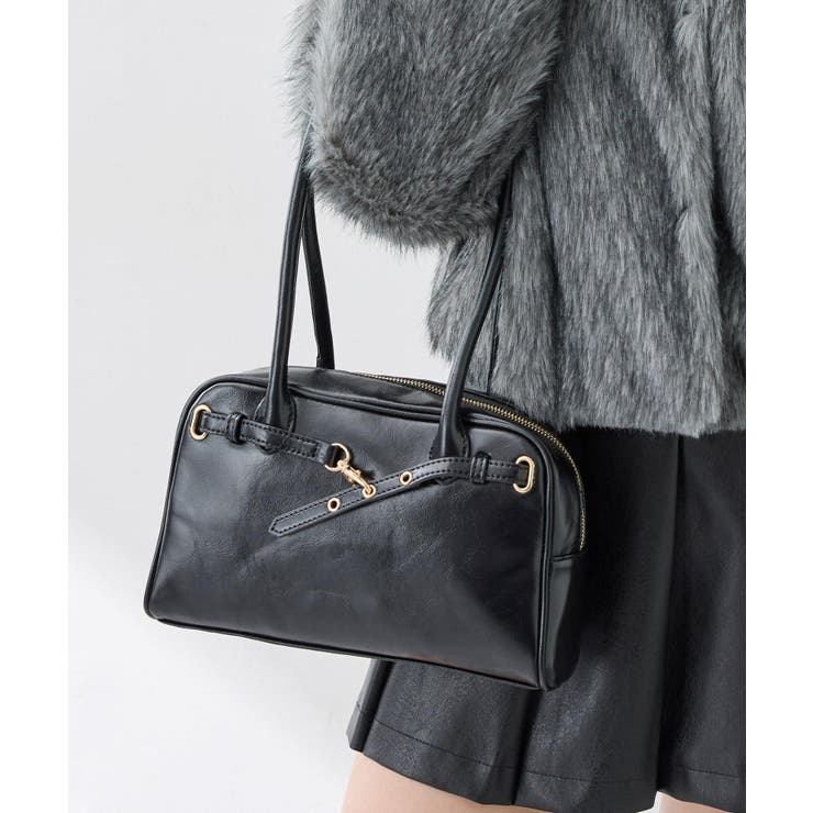 クロ | ボストンバッグ | INGNI 