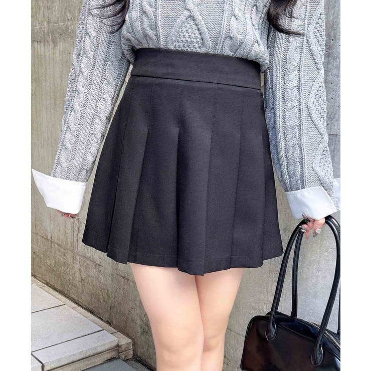 クロ | プリーツミニスカパン | INGNI 