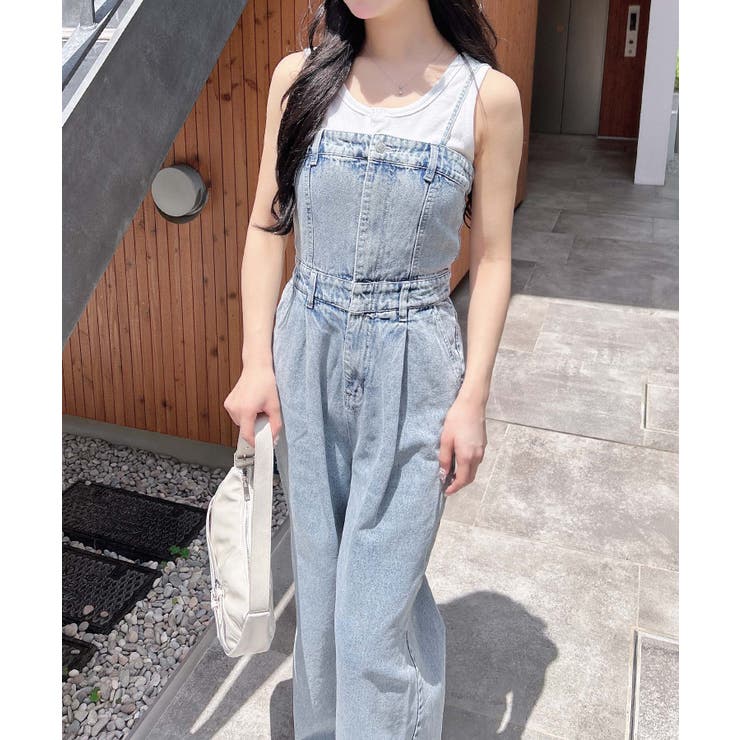 デニム/ライトブルー | デニムサロペット | INGNI 