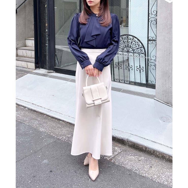 ボウタイトロミブラウス | INGNI  | 詳細画像15 