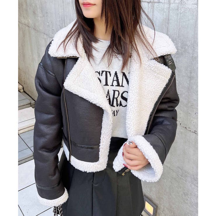 クロップド丈フライトJK | INGNI  | 詳細画像11 