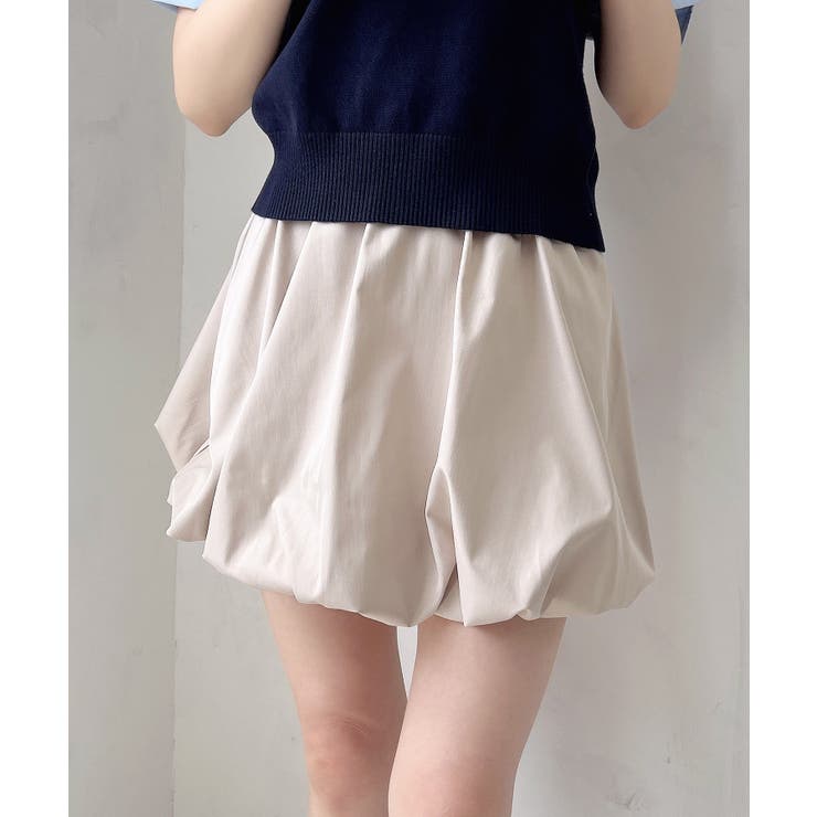 ベージュ | バルーンミニスカパン | INGNI 