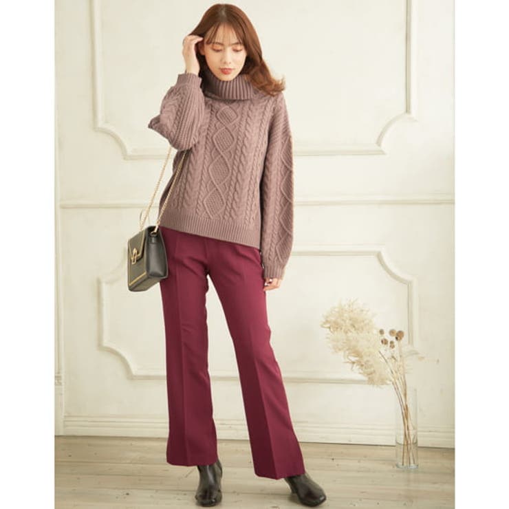 オフタートルケーブルニット | INGNI  | 詳細画像40 