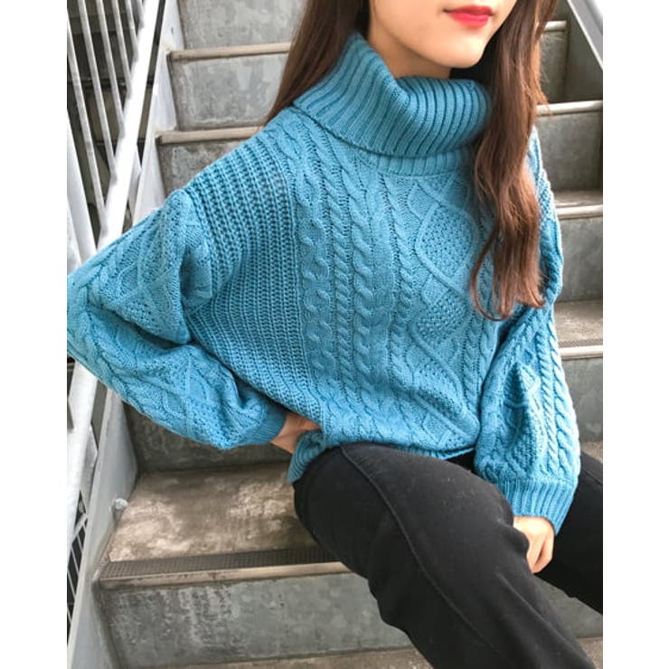 オフタートルケーブルニット | INGNI  | 詳細画像27 