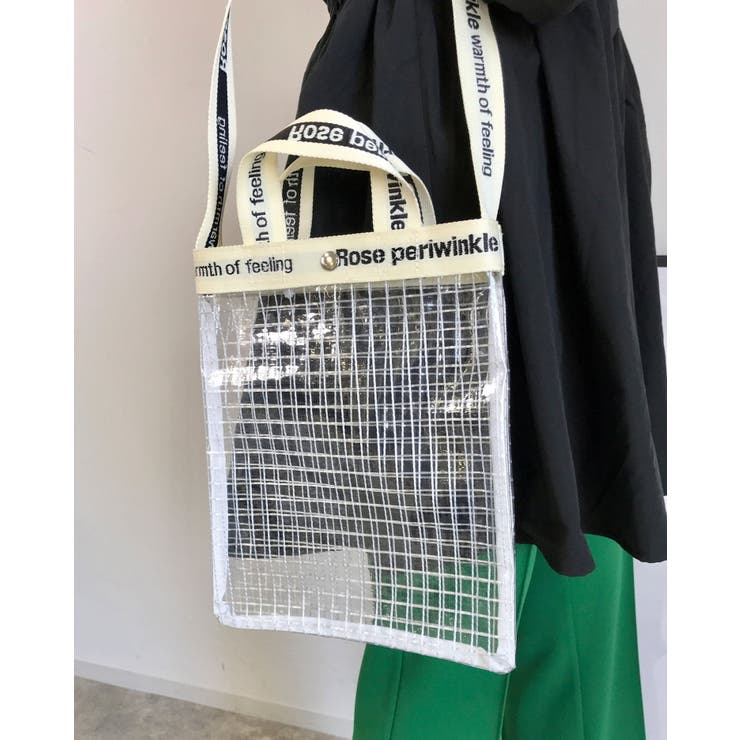 PVCメッシュロゴショルダーBAG …[品番：INGW0008021]｜INGNI （イング