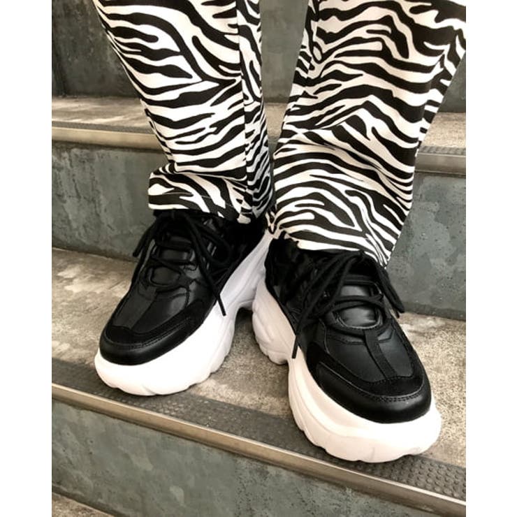 配色ボリュームソールスニーカー 品番 Ingw Ingni イング のレディースファッション通販 Shoplist ショップリスト