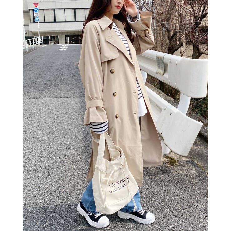 Bigトレンチコート 品番 Ingw Ingni イング のレディースファッション通販 Shoplist ショップリスト