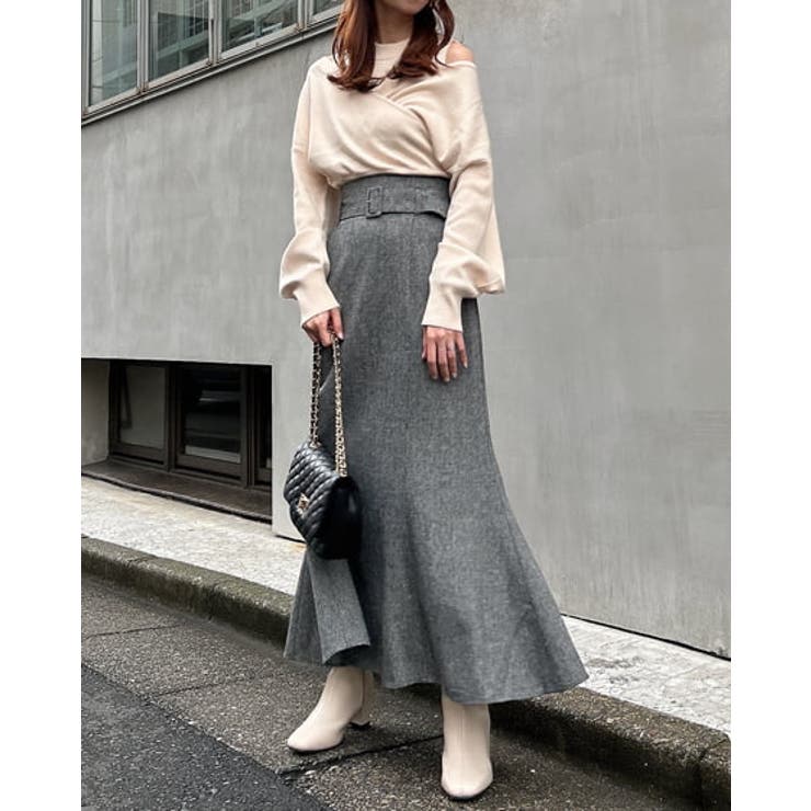 共ベルト付マーメイドSK[品番：INGW0008950]｜INGNI （イング）の  