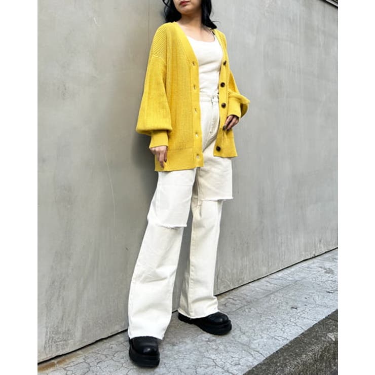 7Gミドル丈VN畦ニット/CD | INGNI  | 詳細画像8 