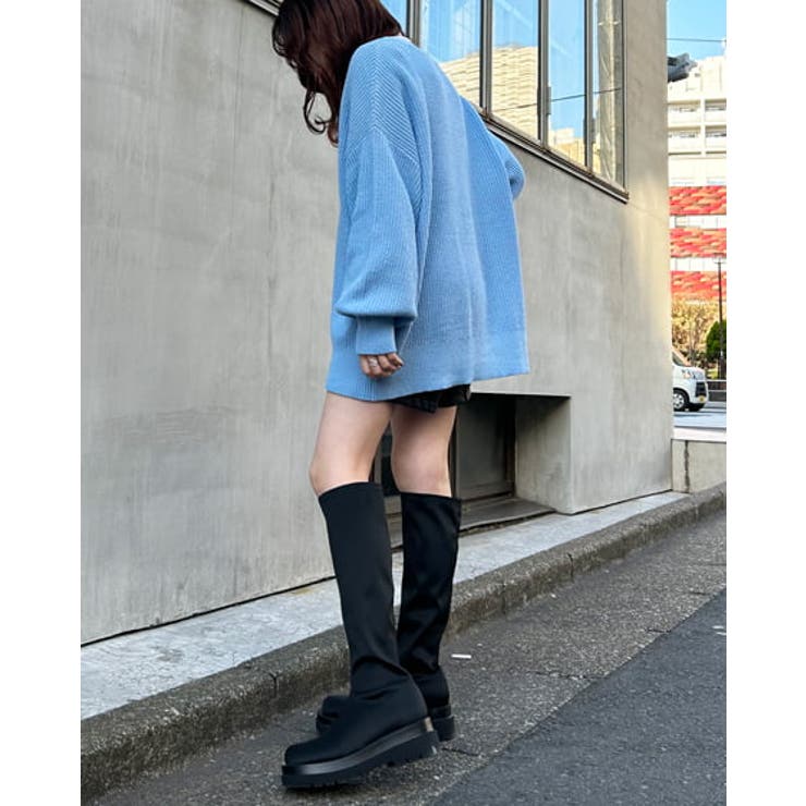 7Gミドル丈VN畦ニット/CD | INGNI  | 詳細画像17 