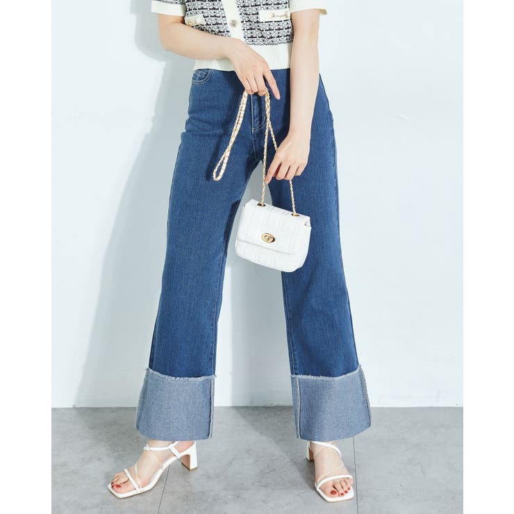 YENN イエン カーブ シーム デニム パンツ “CURVED SEAM DENIM