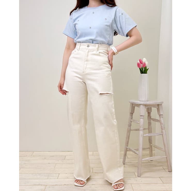 サイドスリットデニムパンツ | INGNI  | 詳細画像23 