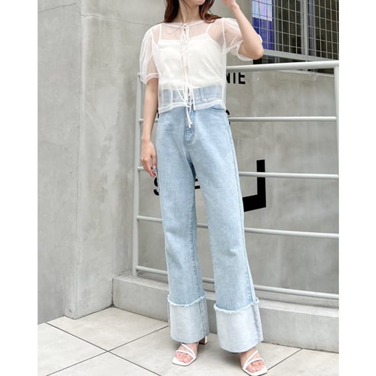 【人気急上昇】 ロールUPデニムパンツ[品番：INGW0009235]｜INGNI （イング）の その他