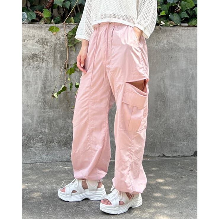サイドスリットファスナーNyカーゴ/PT[品番：INGW0009450]｜INGNI  （イング）のレディースファッション通販｜SHOPLIST（ショップリスト）