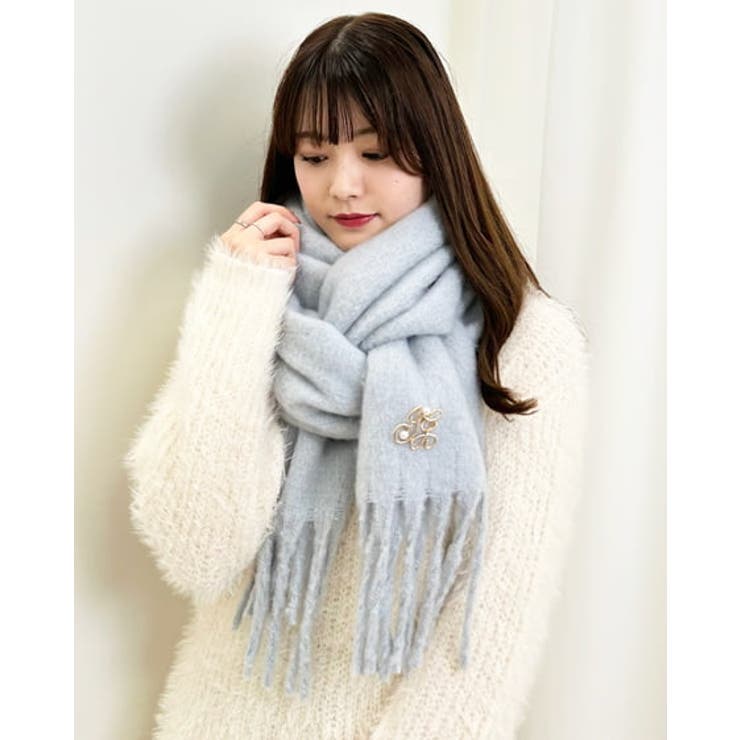 INGNIイング❤️ファーマフラー❤️ラビット❤️ストール INGNIイング❤️ファーマフラー❤️ラビット❤️ストール - メルカリ