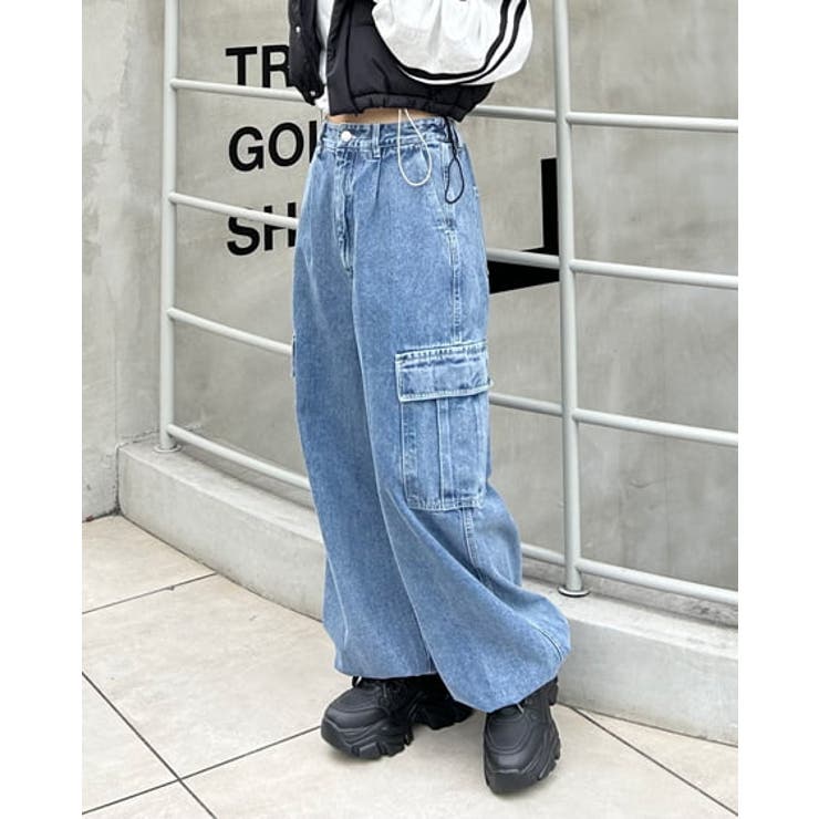 デニムカーゴパンツ[品番：INGW0009461]｜INGNI （イング）の