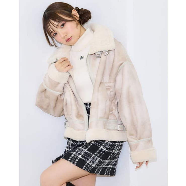リバーシブルボアムートンB-3[品番：INGW0009655]｜INGNI （イング