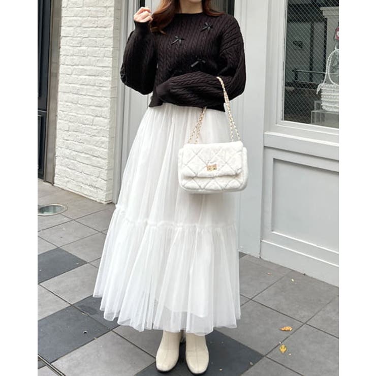 ゴルフ 春ニット希少！今季モデル‼️超美品✨完売ホワイト
