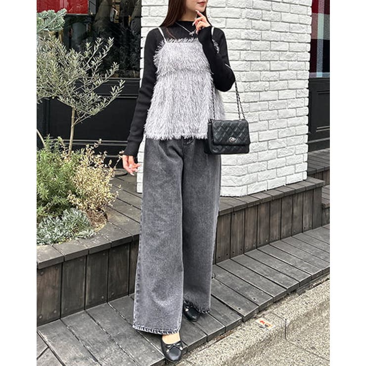 フェザーキャミビスチェセットTOPs 春 SS[品番：INGW0009718]｜INGNI