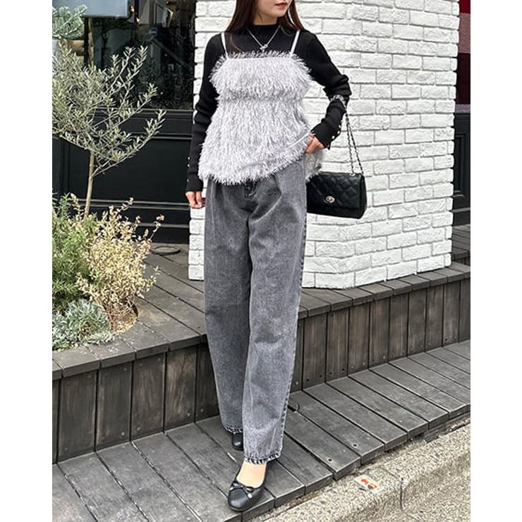 フェザーキャミビスチェセットTOPs 春 SS[品番：INGW0009718]｜INGNI