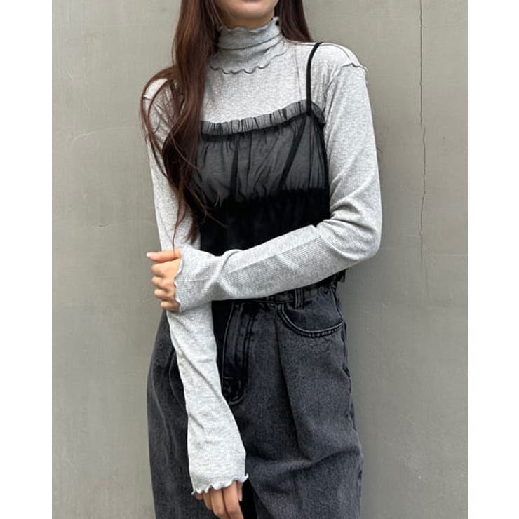 フェザーキャミビスチェセットTOPs 春 SS[品番：INGW0009718]｜INGNI