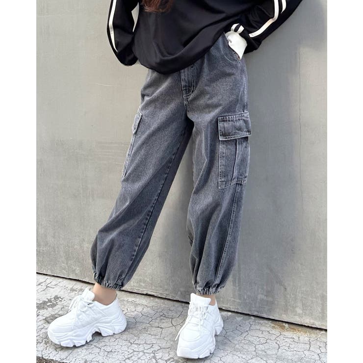 デニムカーゴパンツ 春 SS[品番：INGW0009750]｜INGNI （イング