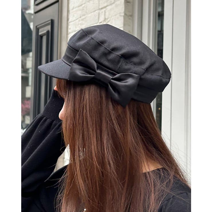 2WAYリボンキャスケット 春 SS[品番：INGW0009822]｜INGNI （イング