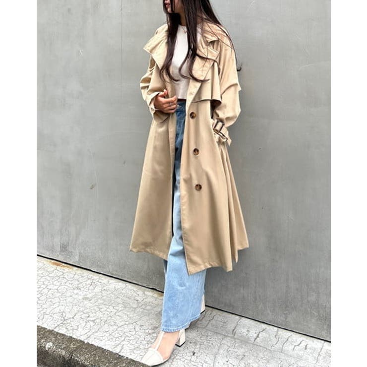 スタンドカラートレンチCT 春 SS[品番：INGW0009853]｜INGNI （イング