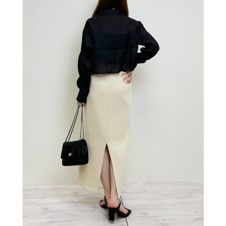 前リボンシアーショートシャツ | INGNI  | 詳細画像30 