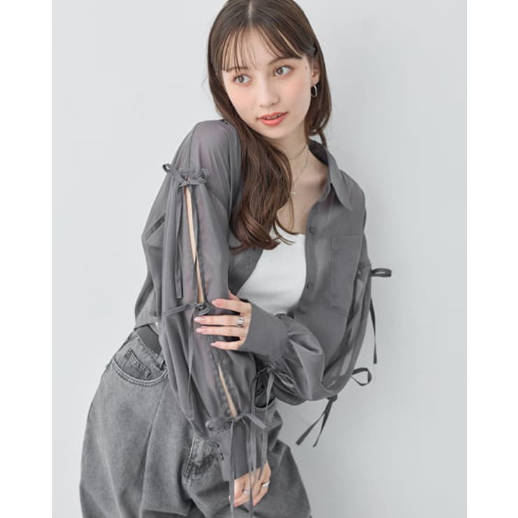 新作完売 袖リボンゆるシャツ 145-173760-5.jpg