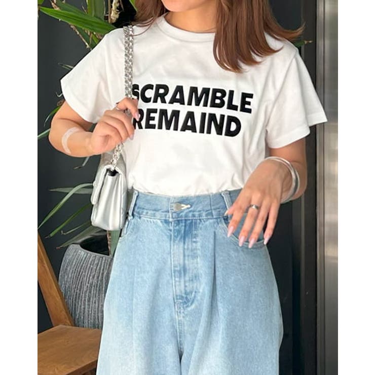 オフホワイト/A | 【WEB限定】ロゴプリントTシャツ | INGNI 