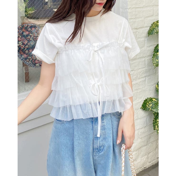 初回分即完売】tulle bustier（その他トップス）｜jumelle
