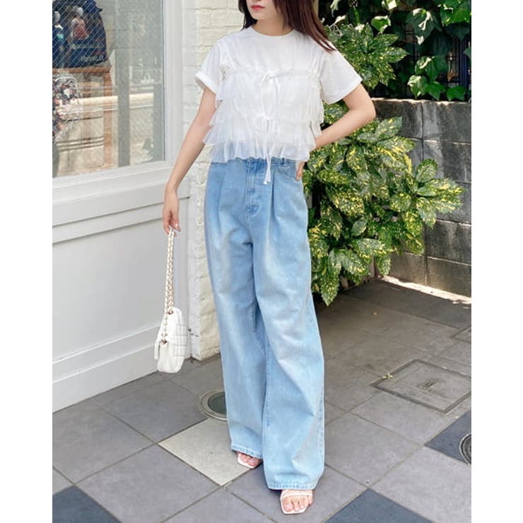 チュールフリルキャミビスチェTOPs[品番：INGW0010126]｜INGNI