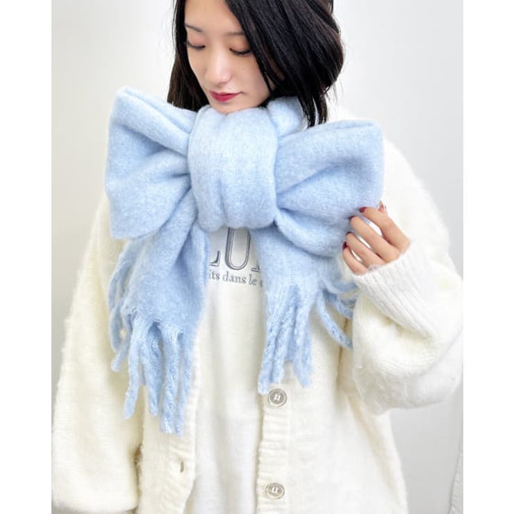 フリンジボリュームストール[品番：INGW0010315]｜INGNI （イング）のレディースファッション通販｜SHOPLIST（ショップリスト）