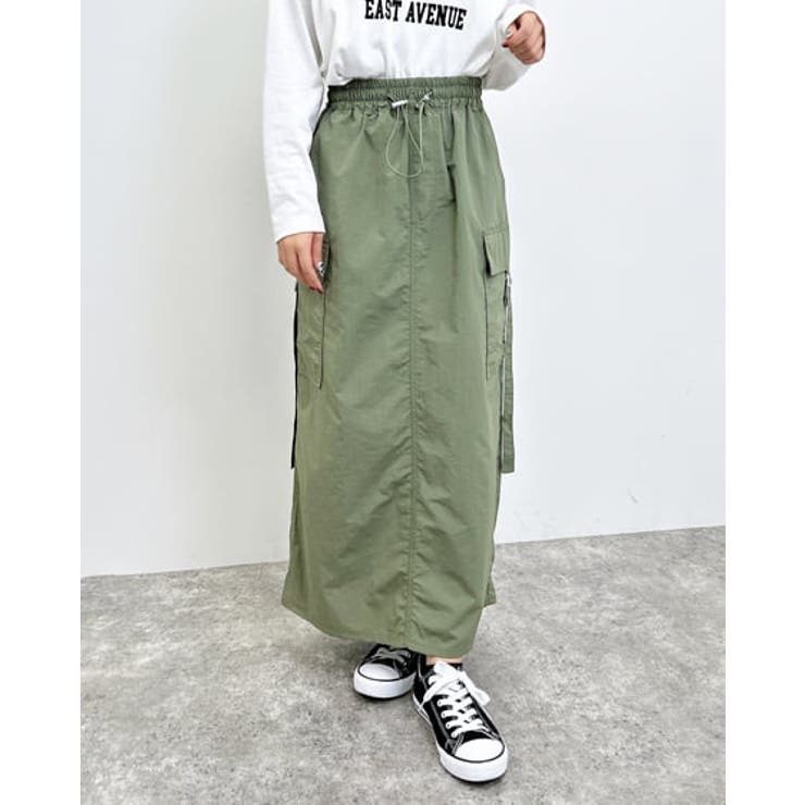 カーキ | サイドベルトNyカーゴ/SK | INGNI 