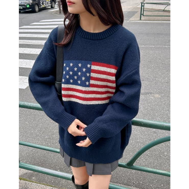 アメリカ国旗PO[品番：INGW0010457]｜INGNI （イング）｜レディース