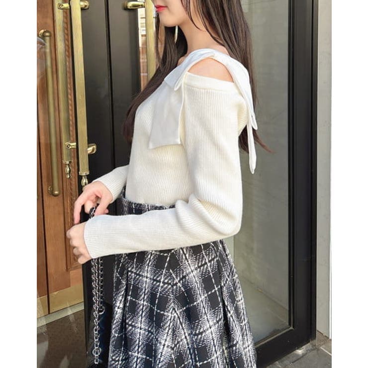シャギーショートニット（ＯＵＴＬＥＴ）｜INGNI(イング) 公式通販｜INGNI STORE
