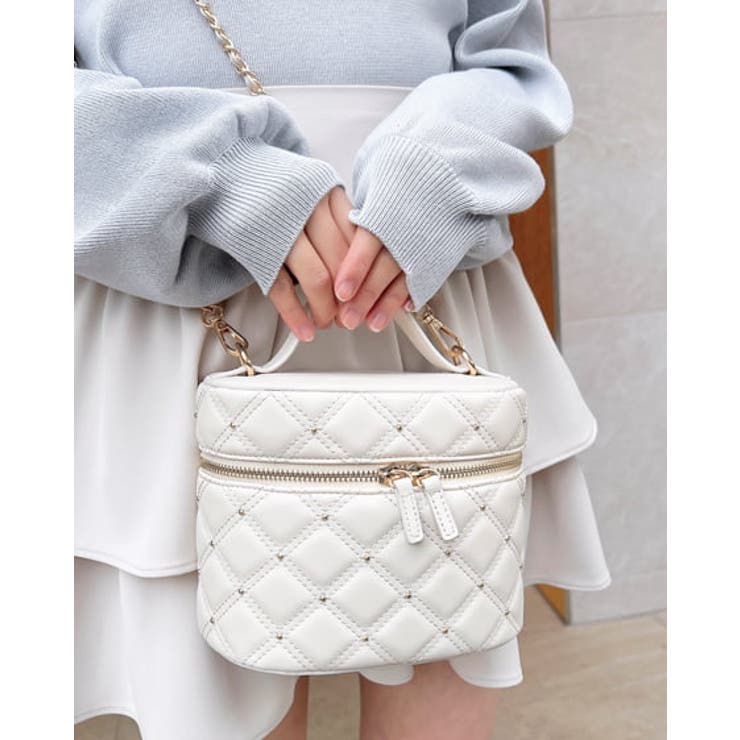 アイボリー | キルティングバニティ | INGNI 